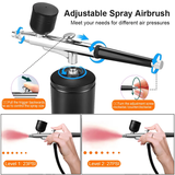 Schnurlose Airbrush mit Double Action Spritzpistole