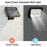 Solcellsdriven Rörelsesensor-Lampa Rörelsevakt