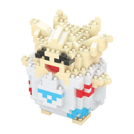 Poke Karaktärs Nanoblocks Anime Byggklossar