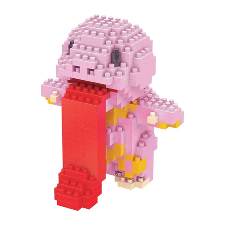 Poke Karaktärs Nanoblocks Anime Byggklossar