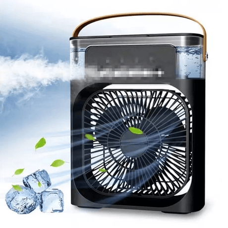 Portable Table Fan Air Conditioner with Water Cooling