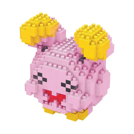 Poke Karaktärs Nanoblocks Anime Byggklossar