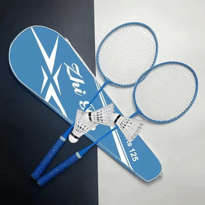 Badmintonracket Set - Komplett Paket för Badmintonspel