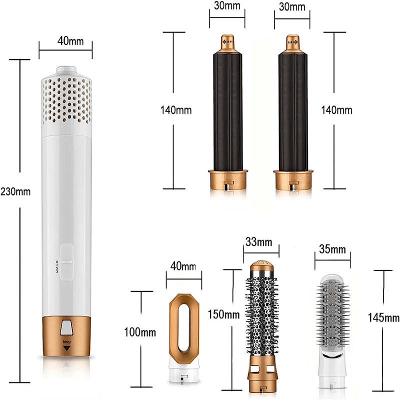 Professional 5 in 1 Hair Styler