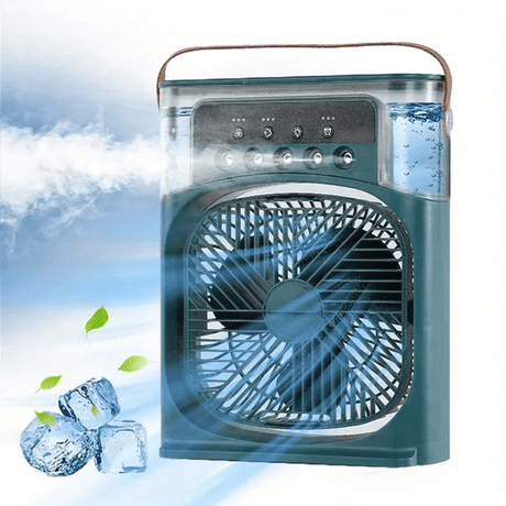 Portable Table Fan Air Conditioner with Water Cooling