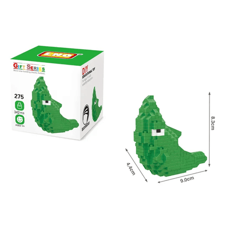 Poke Karaktärs Nanoblocks Anime Byggklossar