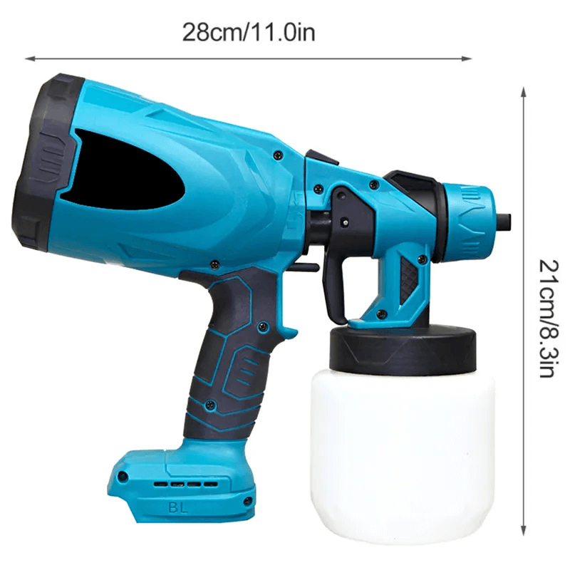 Trådlös Färgpistol 800ml 18v