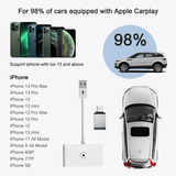 Trådlös CarPlay-adapter för Android/Apple