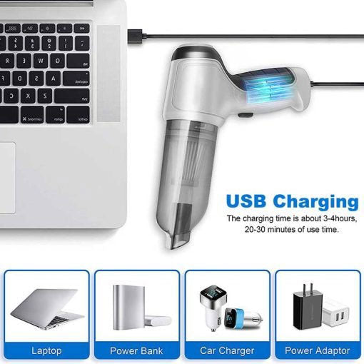 Multifunktionell Mini Dammsugare Batteridriven Sladdlös