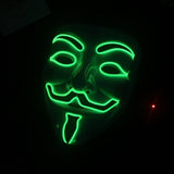 V For Vendetta LED-Mask