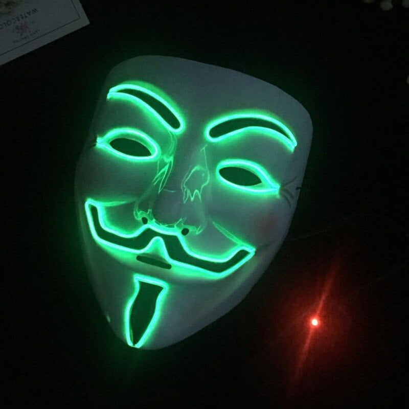 V For Vendetta LED-Mask